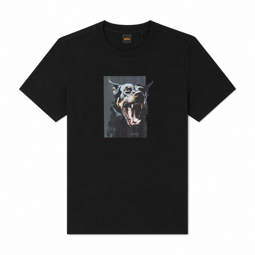 BOSS Dobermann Graphic T-Shirt Black