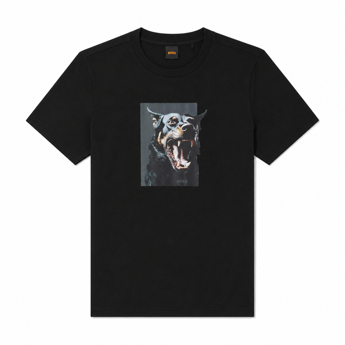 BOSS Dobermann Graphic T-Shirt Black