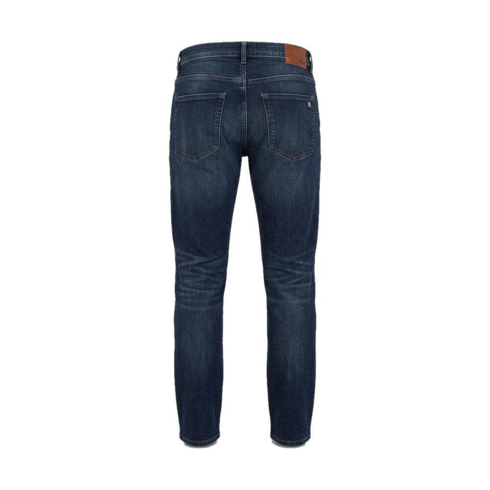 BOSS Faded Wash Jeans Dark Blue