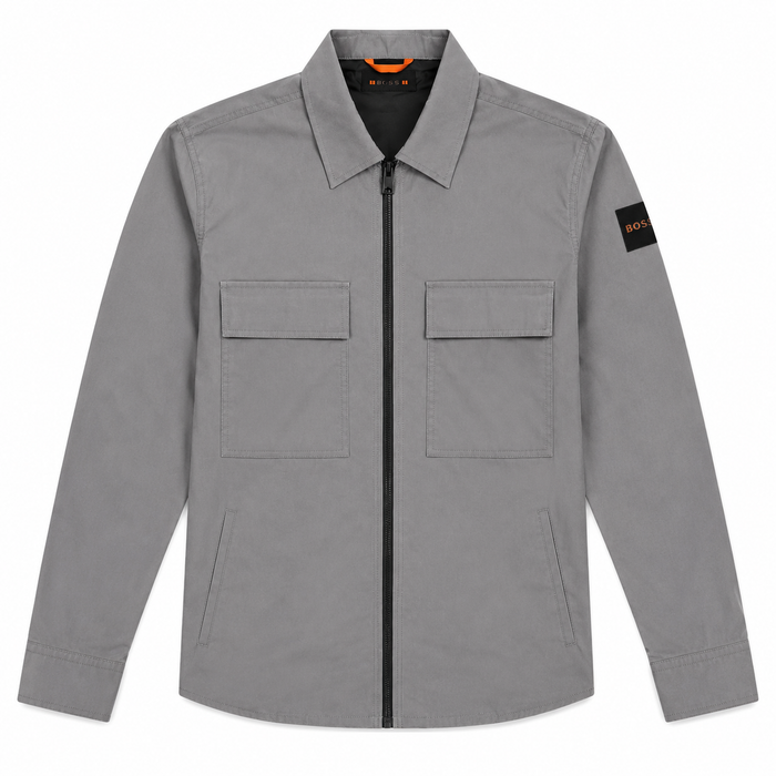 BOSS Lozzy Overshirt Grey