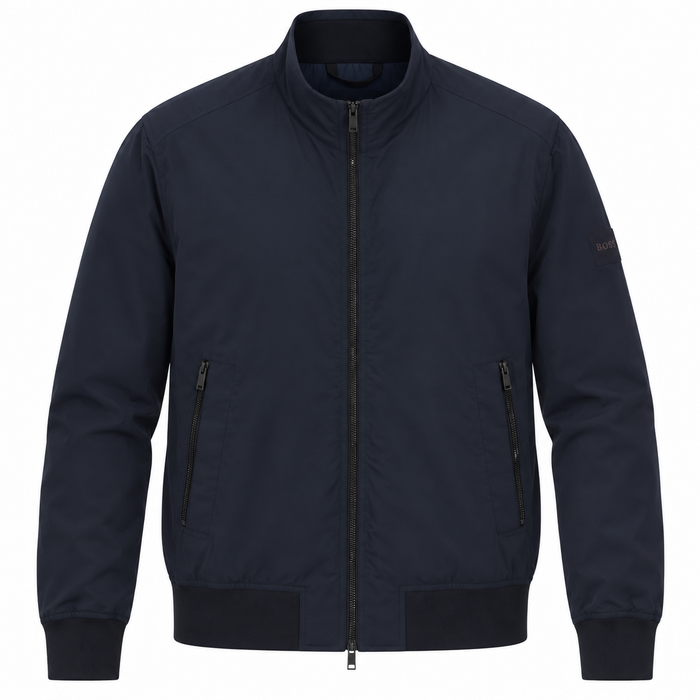 BOSS Opens Bomber Jacket Navy Blue