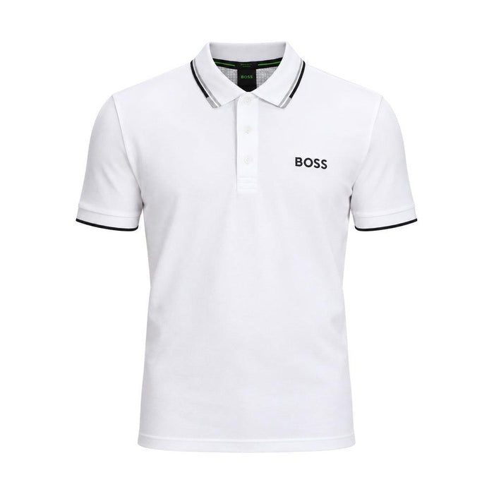 BOSS Paddy Pro Polo Shirt White