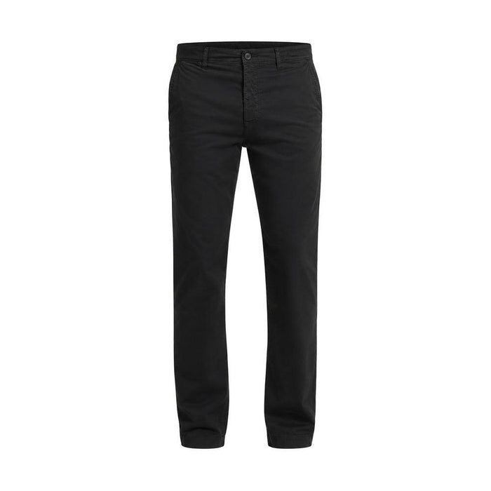 BOSS Regular Fit Satin Chinos Black