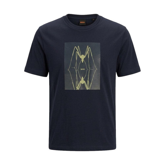 BOSS Te Creature Graphic T-Shirt Dark Blue