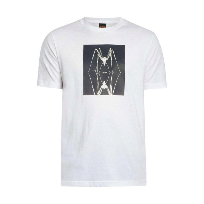 BOSS Te Creature Graphic T-Shirt White