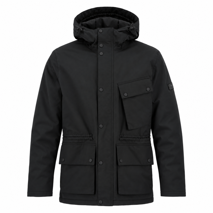 Barbour International Endley Waterproof Jacket Black