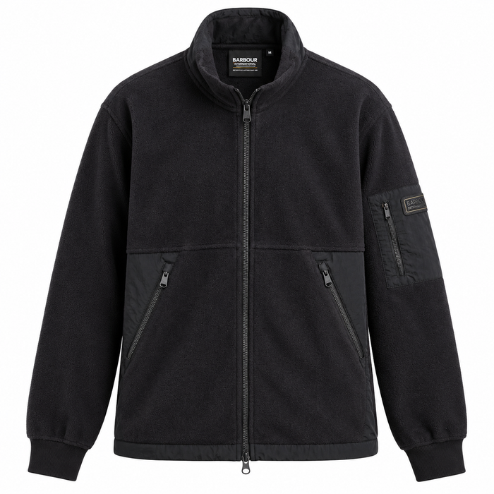 Barbour International Inline Fleece Liner Jacket Black