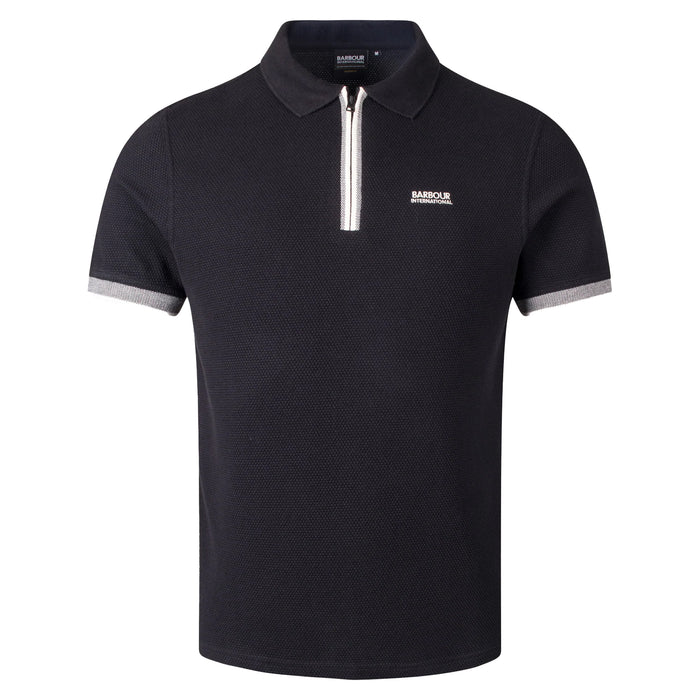 Barbour International Swinford Polo Shirt Black