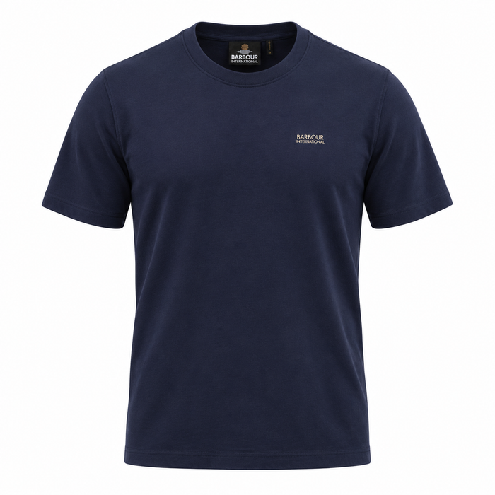 Barbour International Taylor Archive Graphic T-Shirt Navy Blazer