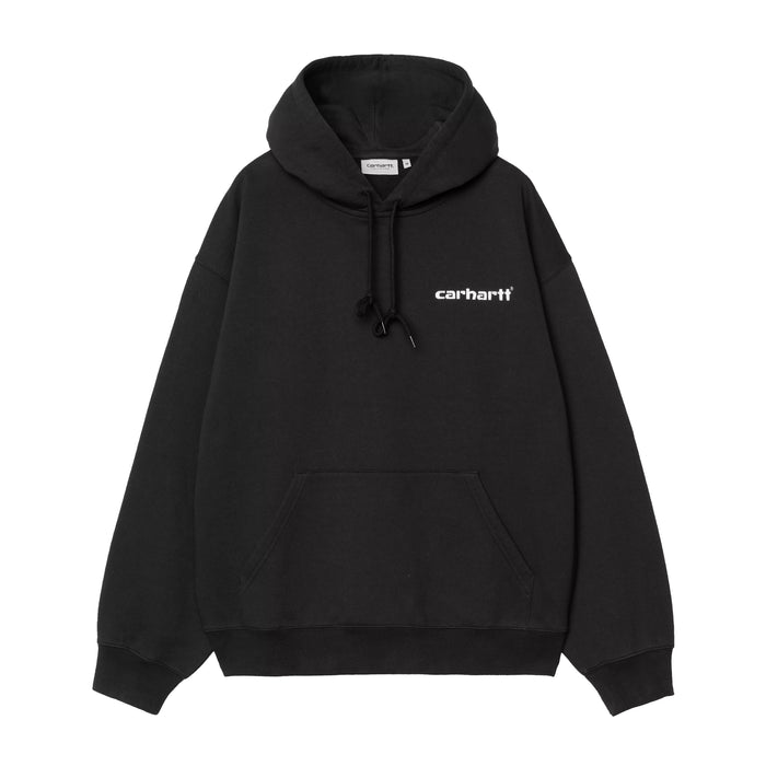Carhartt WIP Caps Hoodie Black