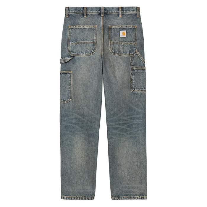 Carhartt WIP Denim Single Knee Pant Blue/Worn Used Washed