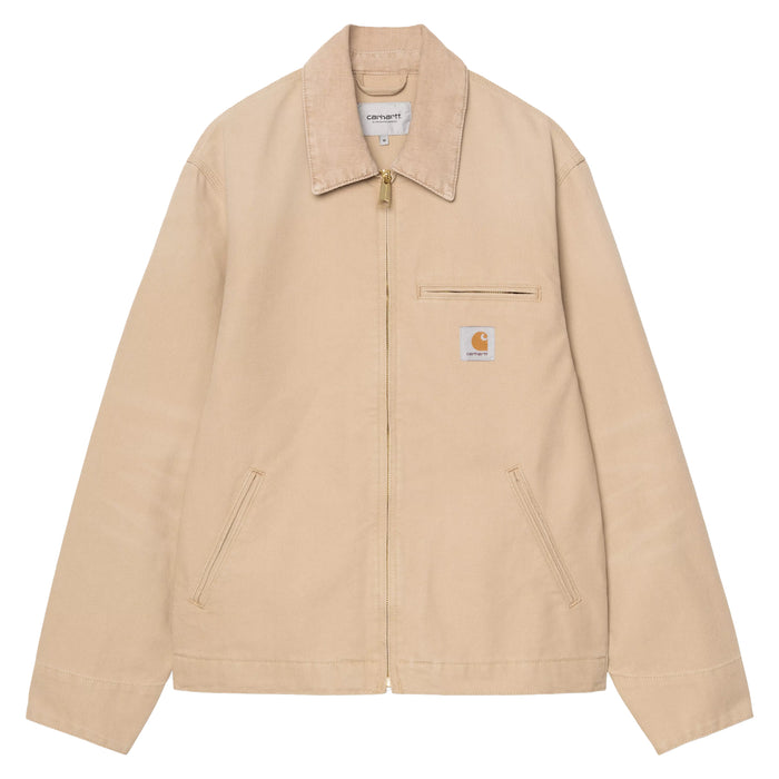 Carhartt WIP Detroit Jacket Dusty H Brown/Dusty H Brown/Stone Canvas
