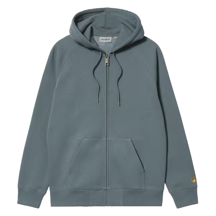 Carhartt WIP Hooded Chase Jacket Cozy Blue/Gold