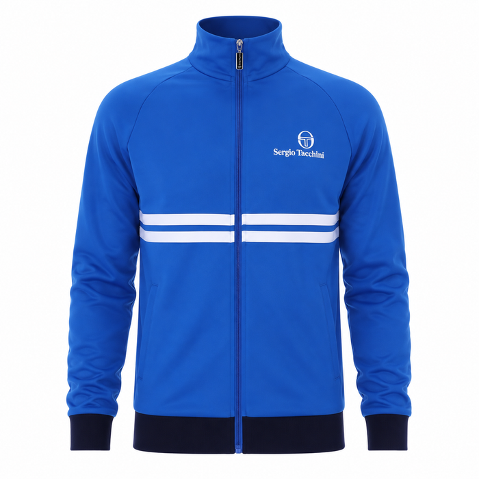 Sergio Tacchini Dallas Track Top Jacket Princess Blue/White/Maritime Blue