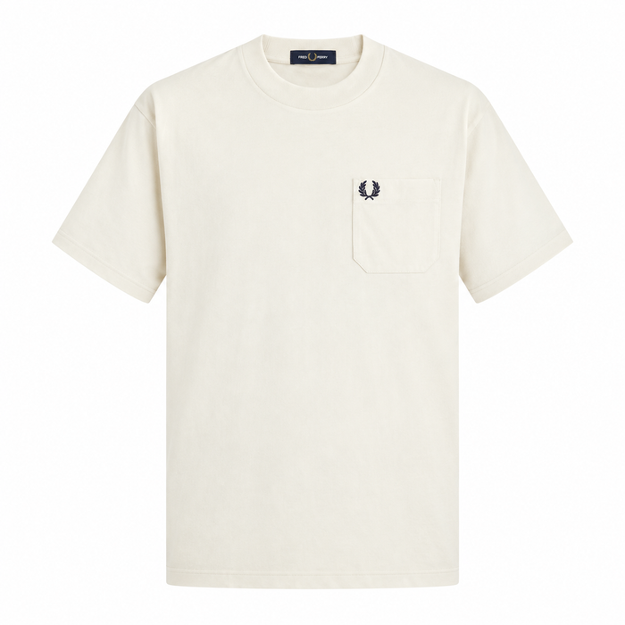 Fred Perry Relaxed Pocket T-Shirt Ecru
