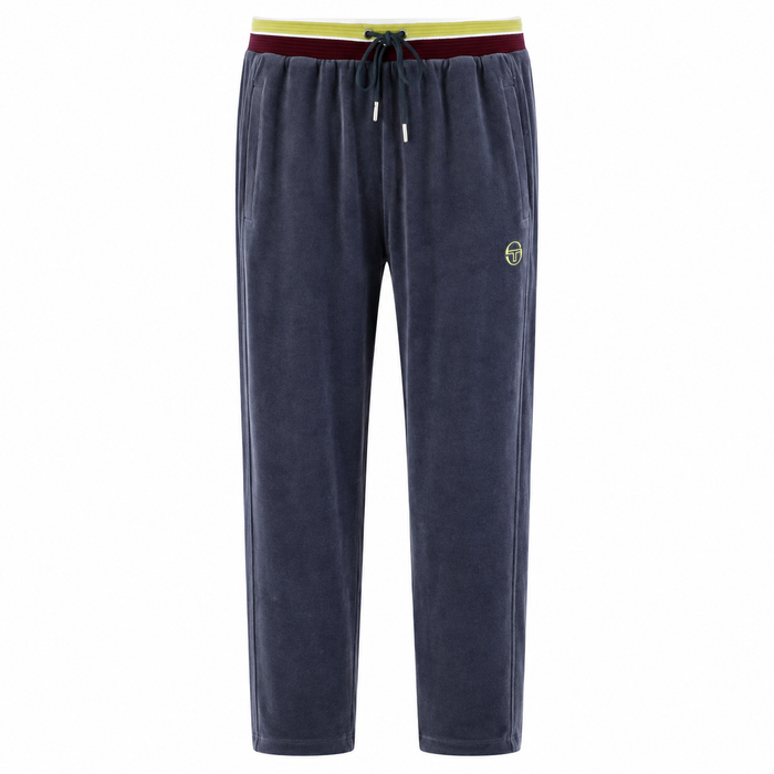 Sergio Tacchini Sartori Velour Track Pant Joggers Turbulence