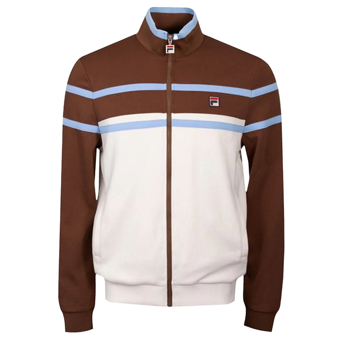 Fila Giovanni Contrast Panels Track Top Jacket Gardenia/Cappucino/Frozen Fjord