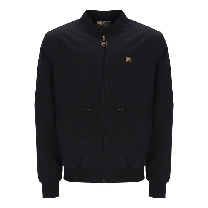 Fila Gold Smith Archive Inspired Jacket Black
