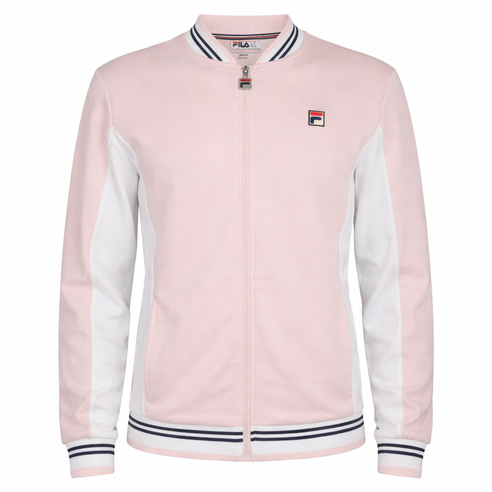 Fila Settanta Baseball Track Top Jacket Pale Lilac/White/Fila Navy