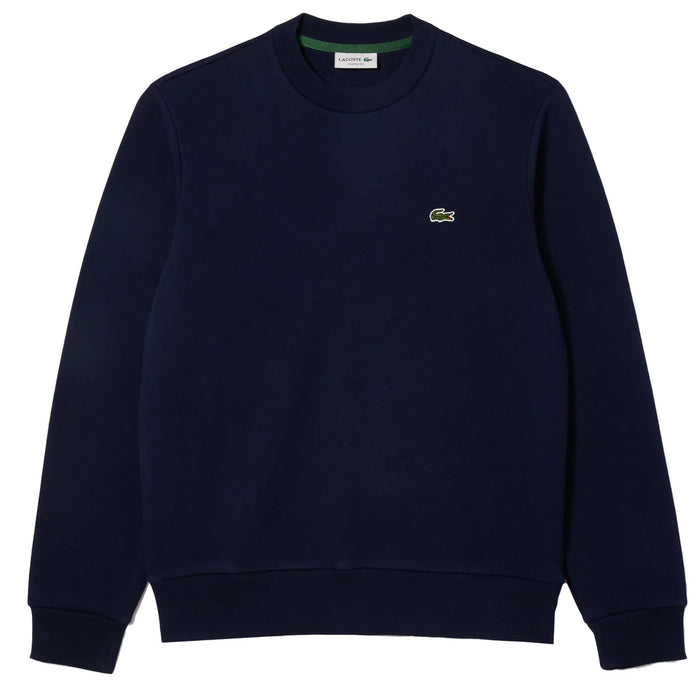 Lacoste Monochrome Crew Neck Sweater Midnight Blue