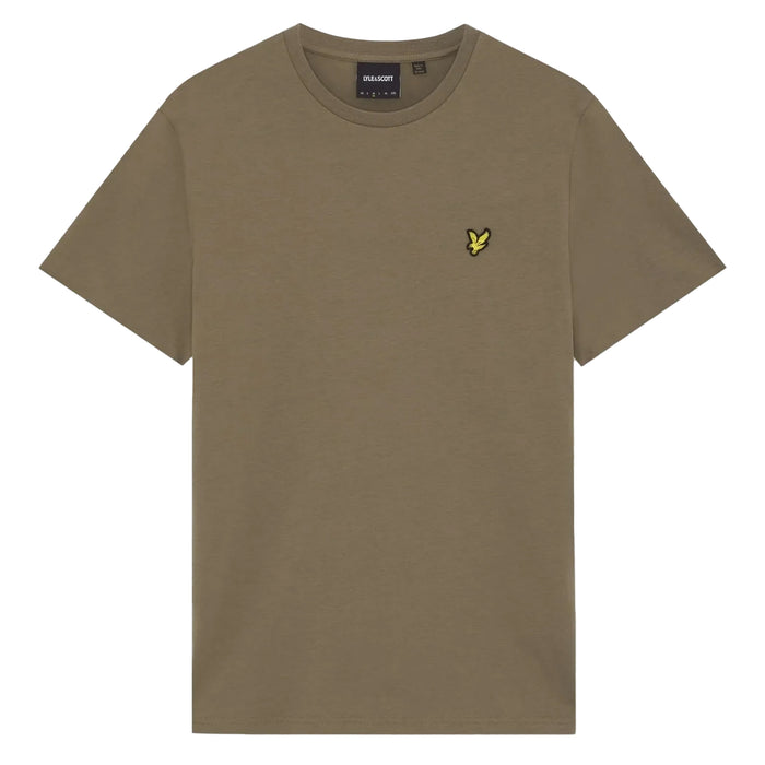 Lyle & Scott Plain T-Shirt Khaki Ash