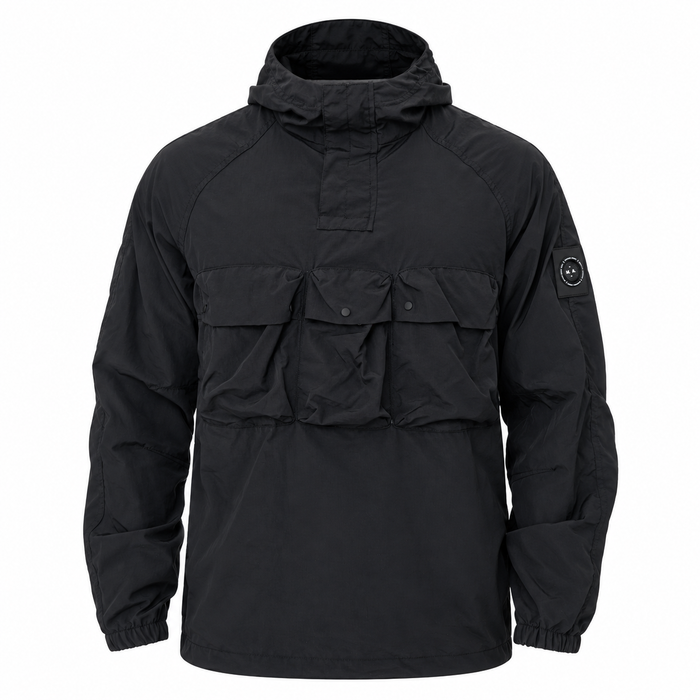 Marshall Artist Sefton 1/4 Zip Jacket Black