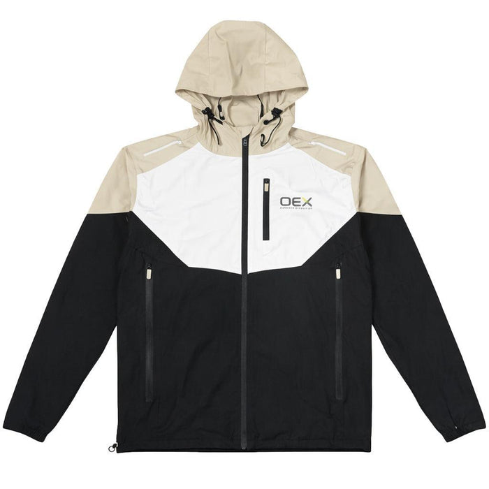 OEX Bachar Track Top Jacket Black/Taupe
