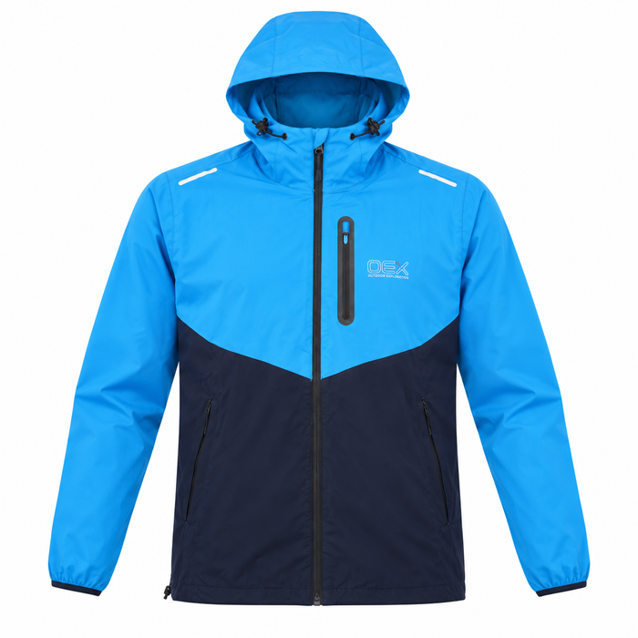 OEX Fell 2.0 Track Top Jacket Navy/Azure