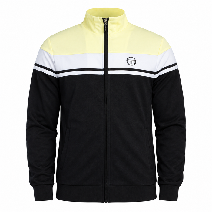 Sergio Tacchini Damarindo Track Top Jacket Wax Yellow/White/Black