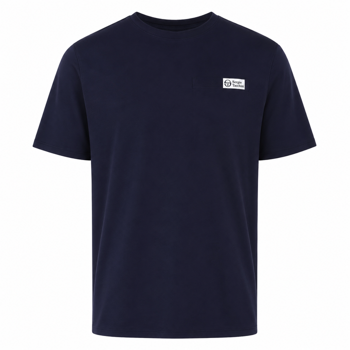 Sergio Tacchini Gallo Pocket T-Shirt Maritime Blue