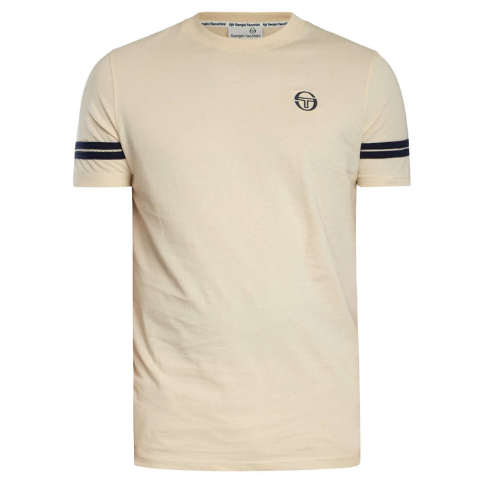 Sergio Tacchini Grello T-Shirt Sandshell/Maritime Blue