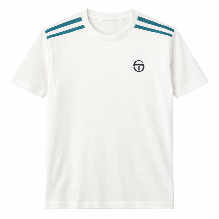 Sergio Tacchini Locchi T-Shirt Gardenia/Harbor Blue