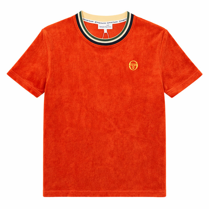 Sergio Tacchini Monte Velour T-Shirt Rooibos Tea