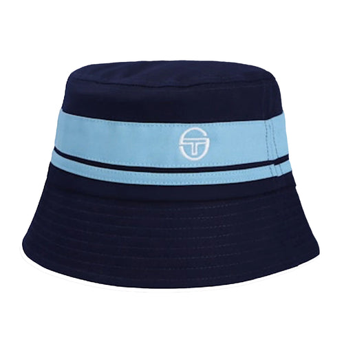 Sergio Tacchini Newsford Bucket Hat Maritime Blue/Baltic Sea