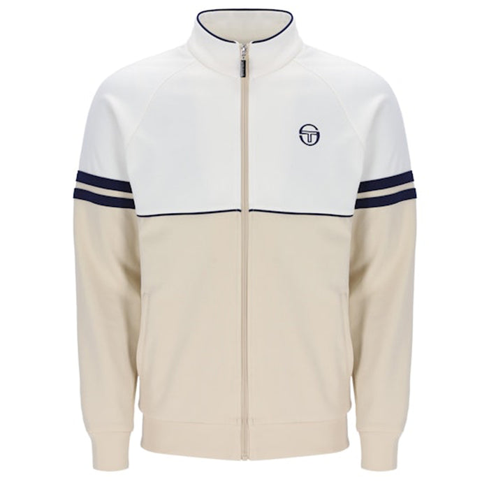Sergio Tacchini Orion Track Top Jacket Gardenia/Sandshell/Maritime Blue