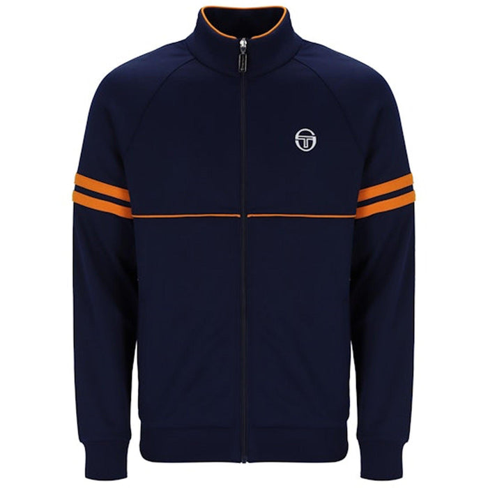 Sergio Tacchini Orion Track Top Jacket Maritime Blue/Orange Pepper