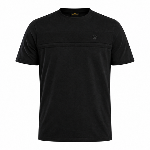 Sergio Tacchini Tonal Dama T-Shirt Triple Black