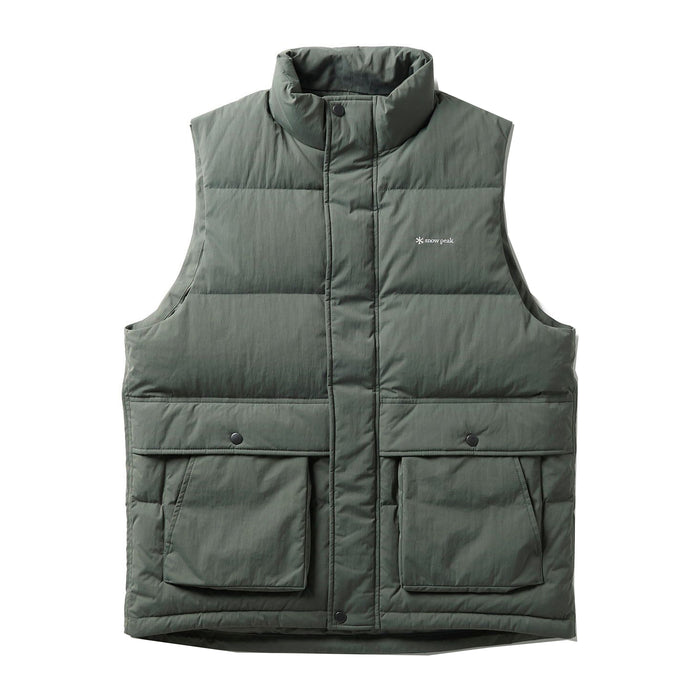 Snow Peak Everyday Down Vest Gilet Charcoal