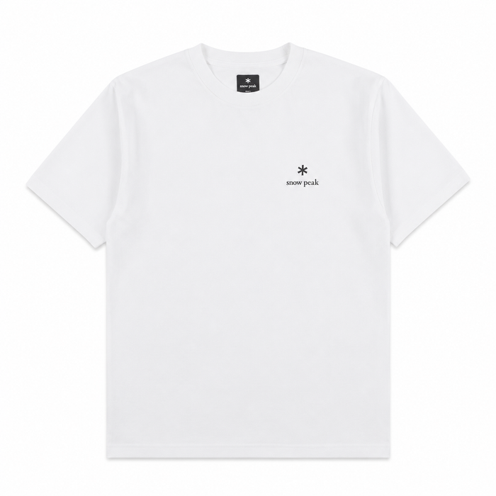Snow Peak Logo T-Shirt Off White
