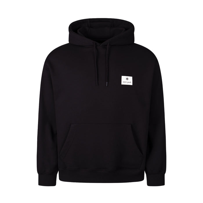 Snow Peak Square Logo Hoodie Black