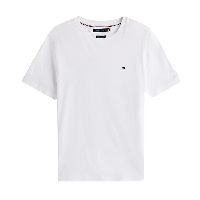 Tommy Hilfiger Interlock Knit T-Shirt White