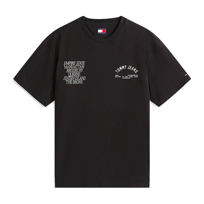 Tommy Jeans Graphic Boroughs T-Shirt Black