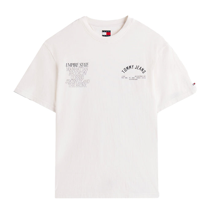 Tommy Jeans Graphic Boroughs T-Shirt Ecru