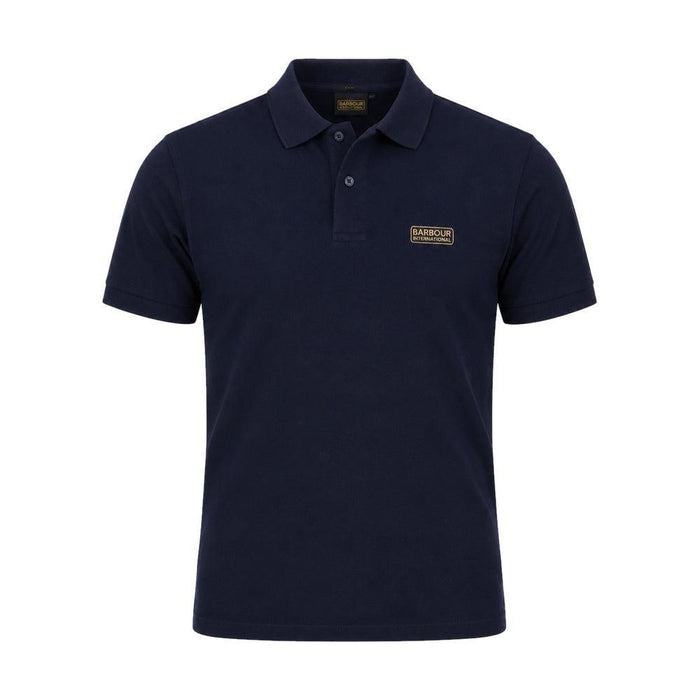 Barbour International Essential Polo Shirt Navy Blazer