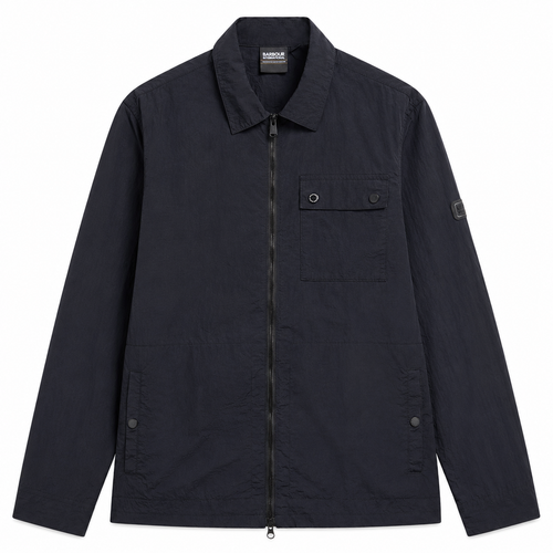 Barbour International Inline Overshirt Black