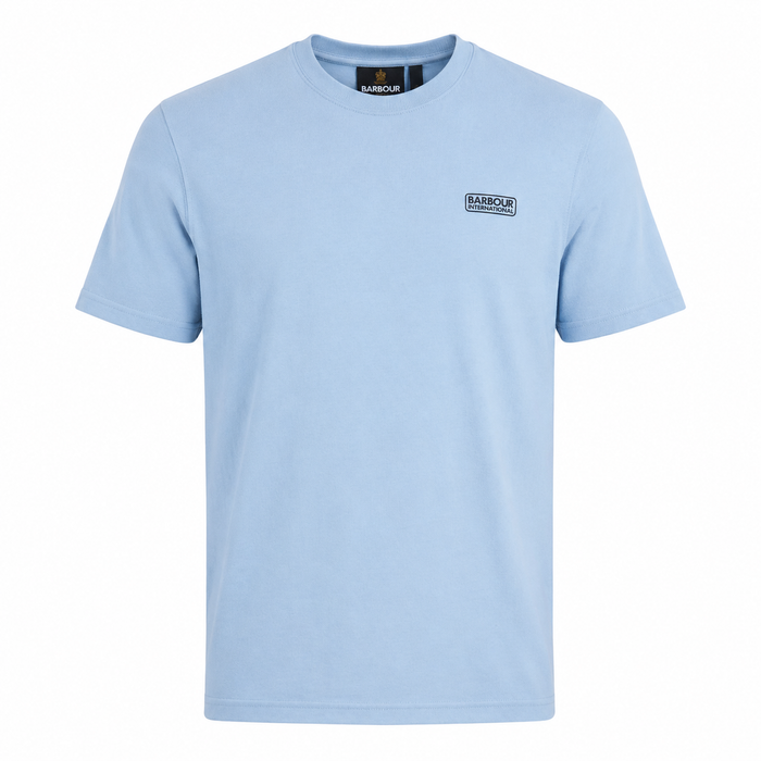 Barbour International Small Logo T-Shirt Powder Blue