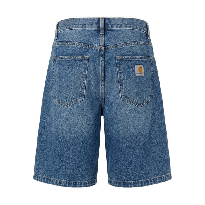 Carhartt WIP Denim Landon Short Blue Heavy Stone Wash