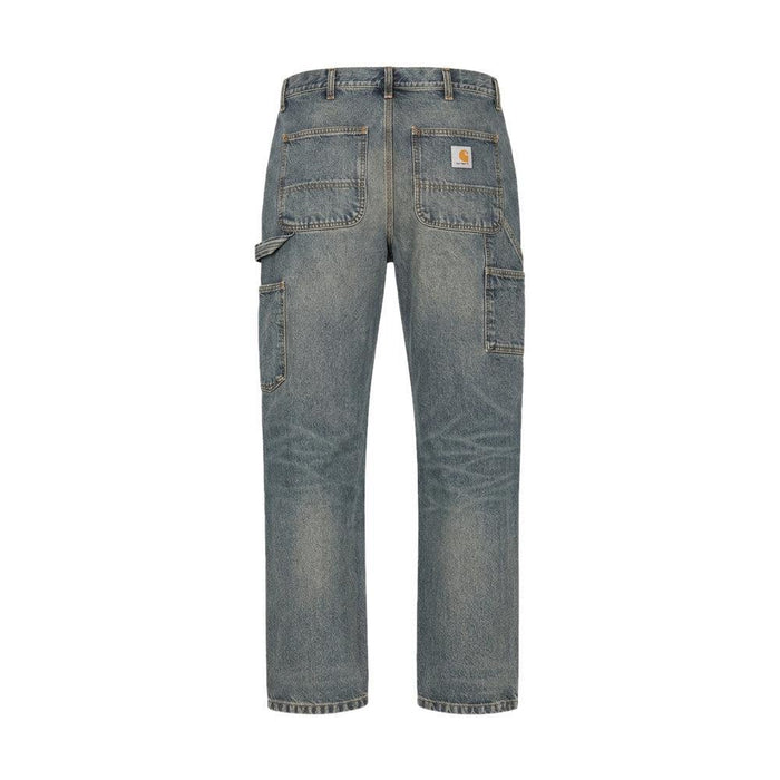 Carhartt WIP Denim Single Knee Pant Blue/Worn Used Washed
