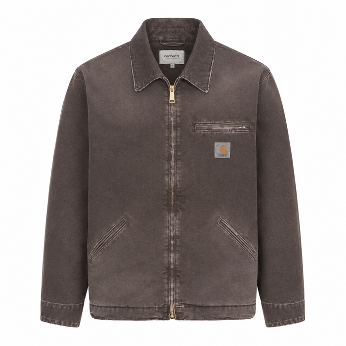 Carhartt WIP OG Detroit Jacket Tobacco/Tobacco/Destroy Wash