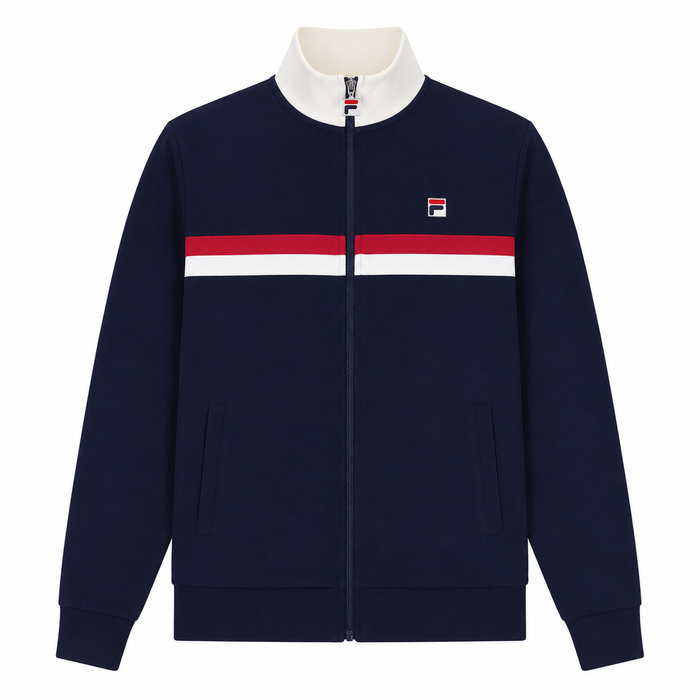 Fila Enrico Track Top Jacket Fila Navy/Gardenia/Garnet